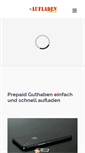 Mobile Screenshot of prepaid-aufladen.net